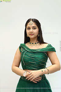 Jabili Jetta stills in Green Designer Dress, HD Gallery
