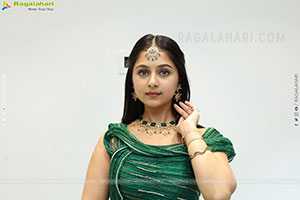 Jabili Jetta stills in Green Designer Dress, HD Gallery
