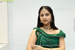Jabili Jetta stills in Green Designer Dress, HD Gallery