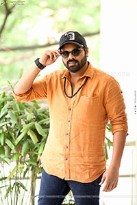 Manchu Manoj at Bhairavam Interview, HD Gallery