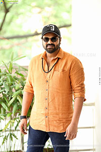 Manchu Manoj at Bhairavam Interview, HD Gallery