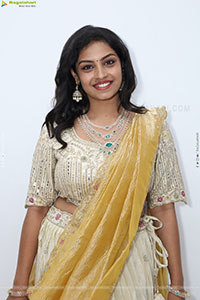 Mounika Ghanta in Embellished Lehenga Choli, HD Gallery 