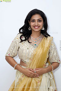 Mounika Ghanta in Embellished Lehenga Choli, HD Gallery 