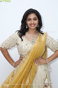 Mounika Ghanta in Embellished Lehenga Choli, HD Gallery 