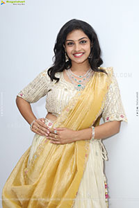 Mounika Ghanta in Embellished Lehenga Choli, HD Gallery 