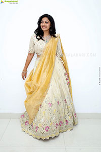Mounika Ghanta in Embellished Lehenga Choli, HD Gallery 
