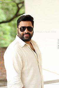 Nara Rohit at Bhairavam Movie Interview, HD Gallery