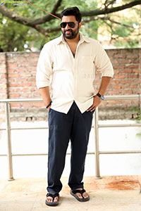 Nara Rohit at Bhairavam Movie Interview, HD Gallery