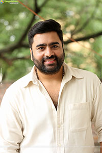 Nara Rohit at Bhairavam Movie Interview, HD Gallery