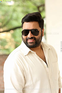 Nara Rohit at Bhairavam Movie Interview, HD Gallery