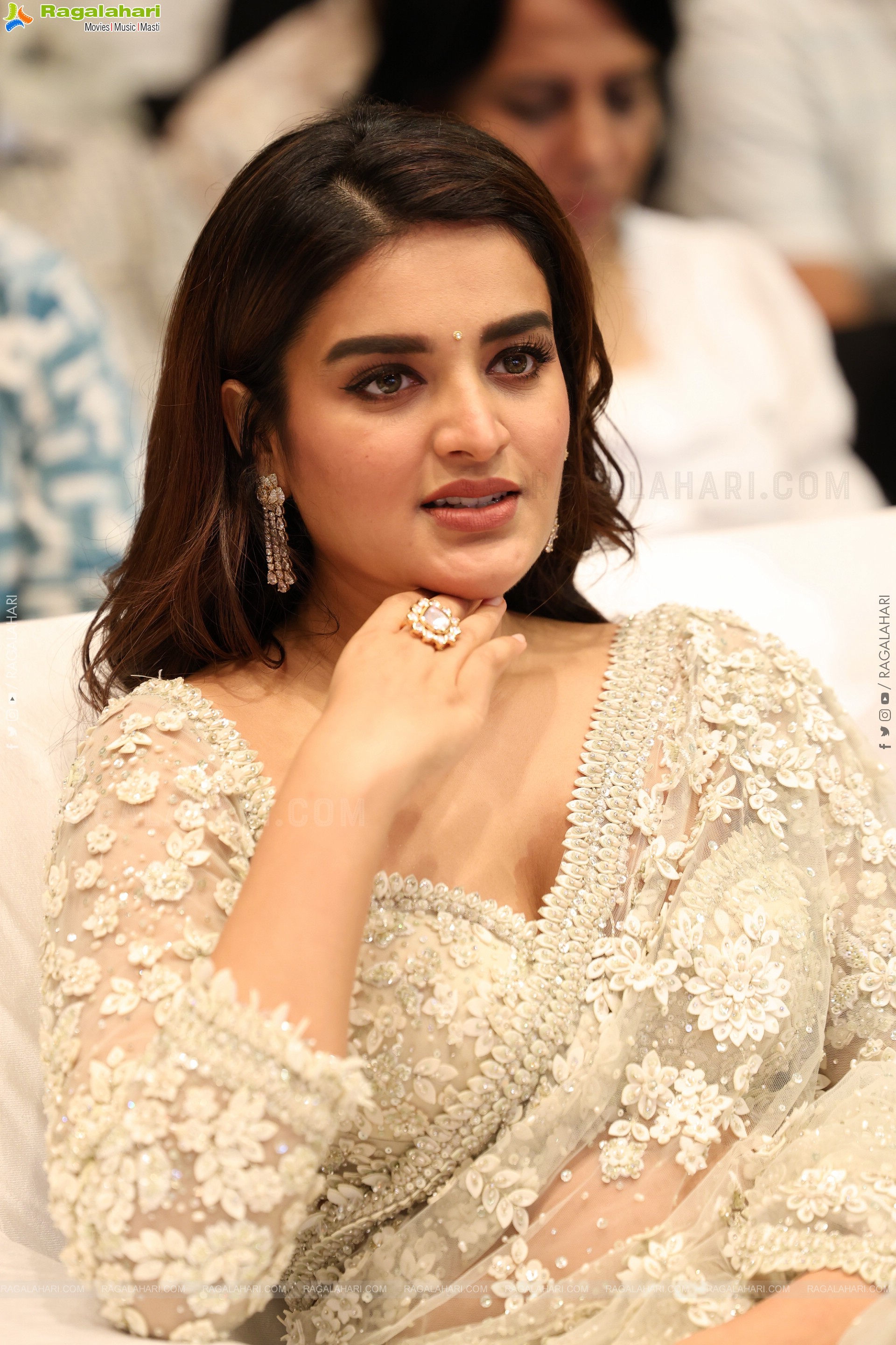 Nidhhi Agerwal at Hari Hara Veera Mallu Song Launch, HD Gallery