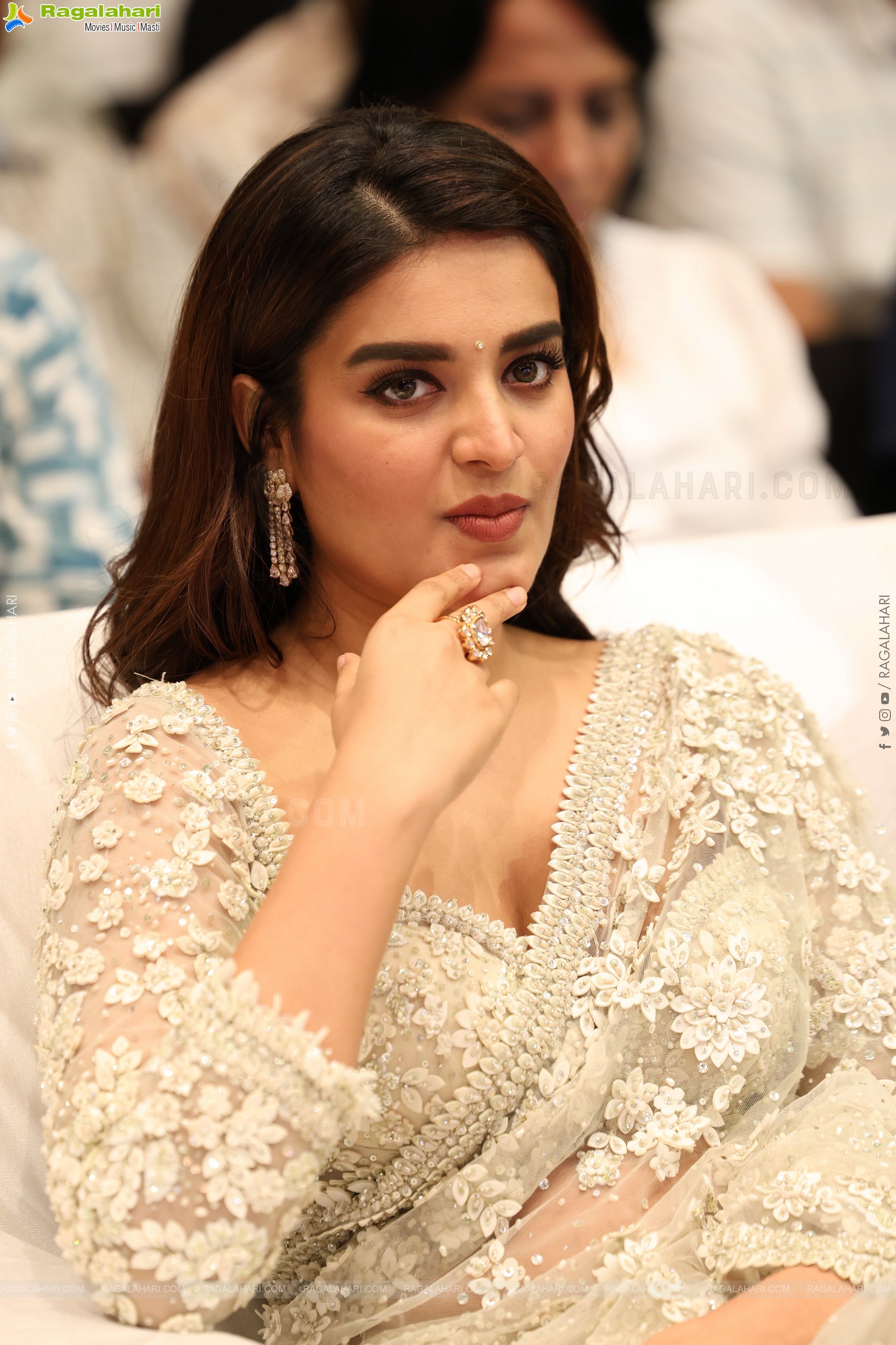 Nidhhi Agerwal at Hari Hara Veera Mallu Song Launch, HD Gallery