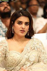 Nidhhi Agerwal at Hari Hara Veera Mallu Song Launch