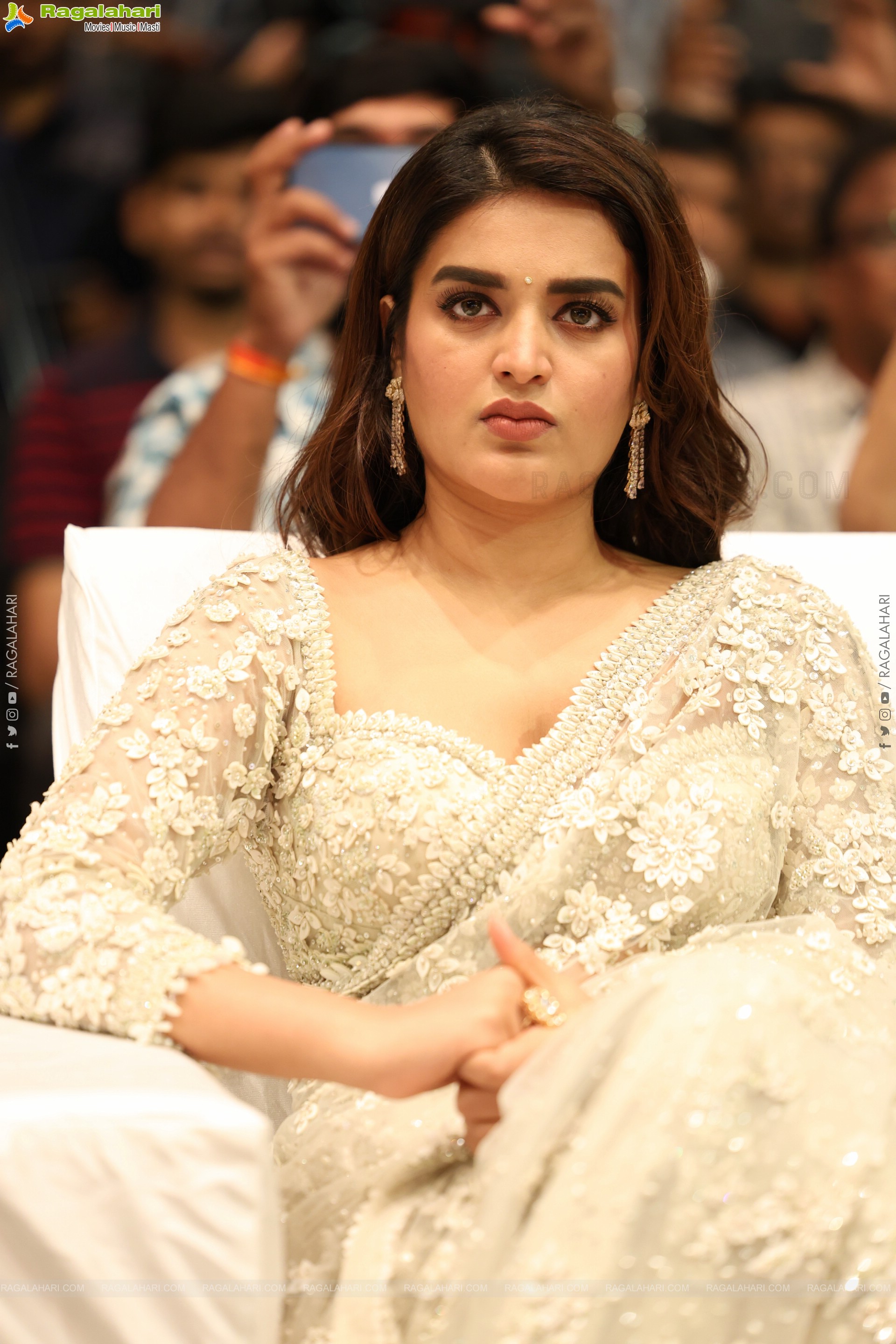 Nidhhi Agerwal at Hari Hara Veera Mallu Song Launch, HD Gallery
