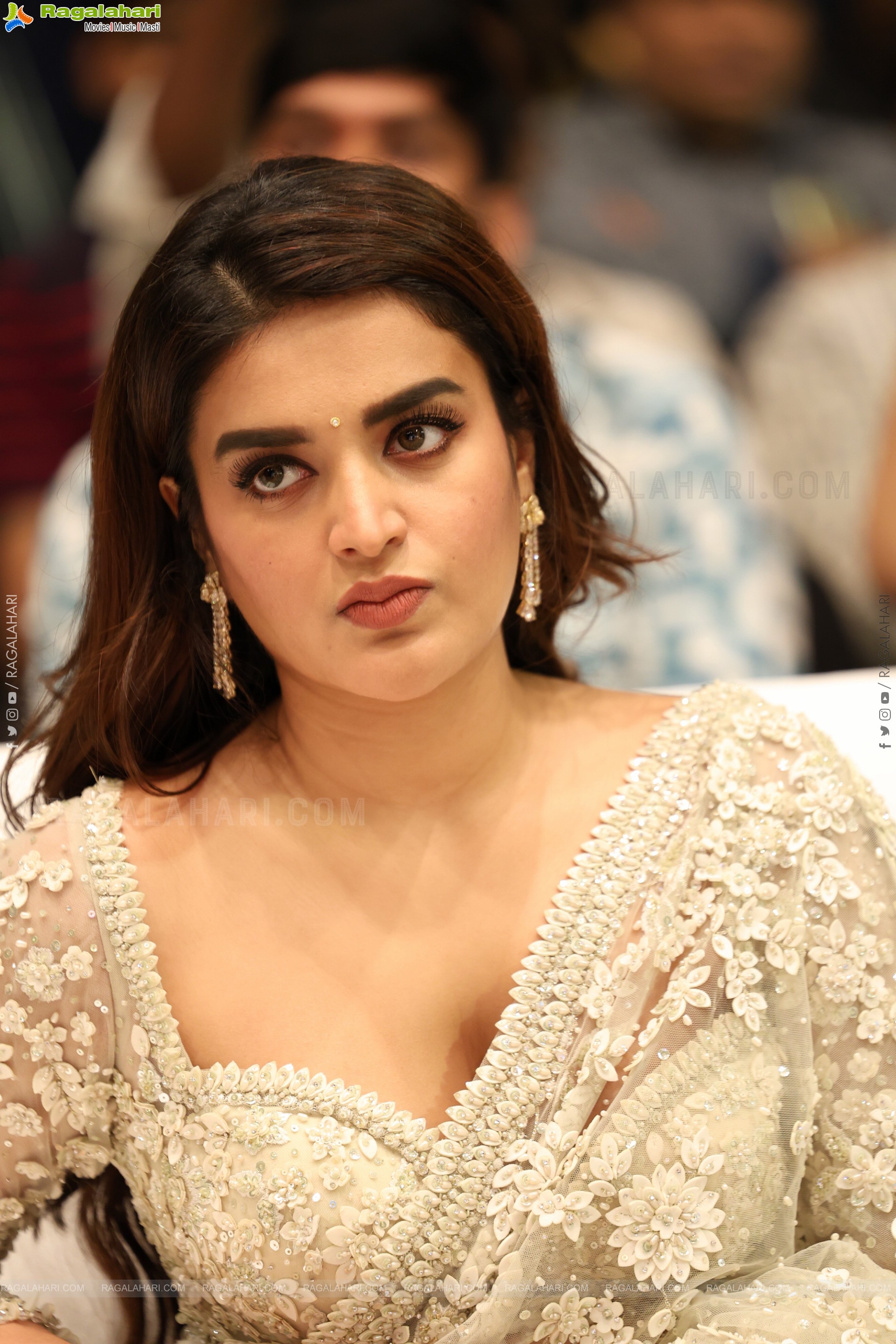 Nidhhi Agerwal at Hari Hara Veera Mallu Song Launch, HD Gallery