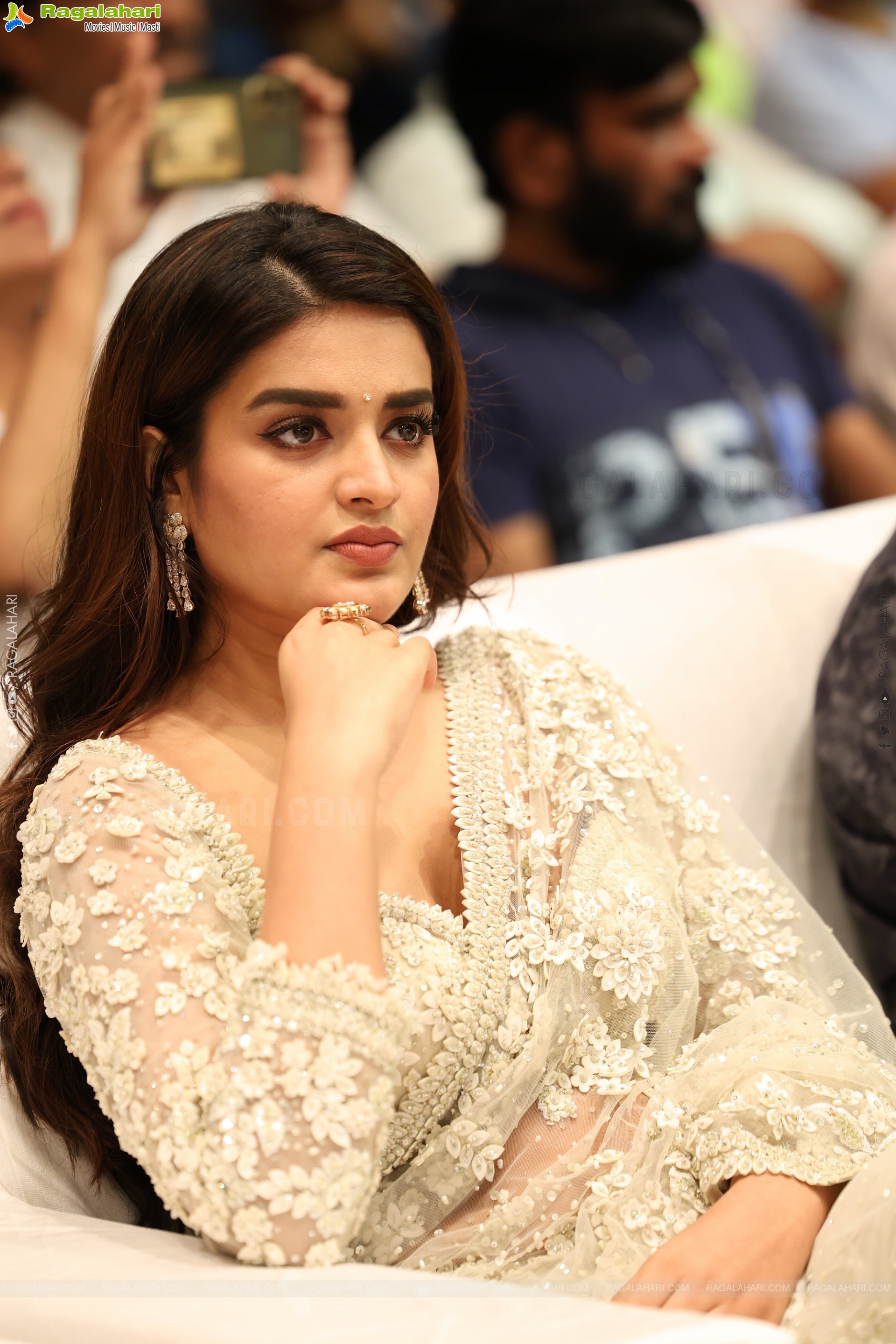 Nidhhi Agerwal at Hari Hara Veera Mallu Song Launch, HD Gallery