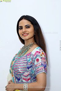 Priyanka Chowdary Poses With Gold Jewellery, HD Gallery