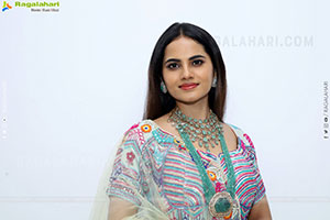 Priyanka Chowdary Poses With Gold Jewellery, HD Gallery