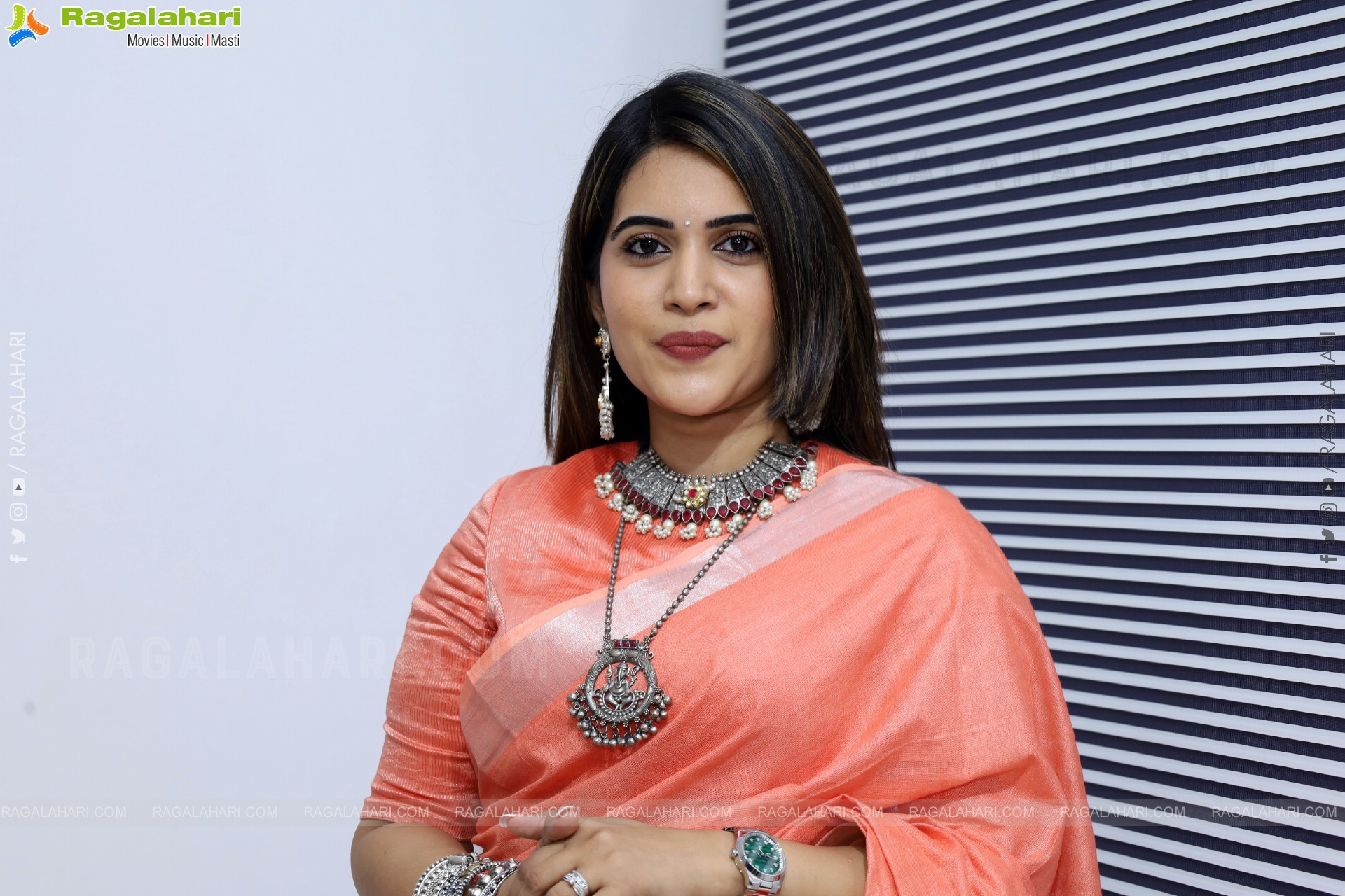 Sravanthi Chokarapu at Hi Life Exhibition Fashion Showcase Event, HD Gallery