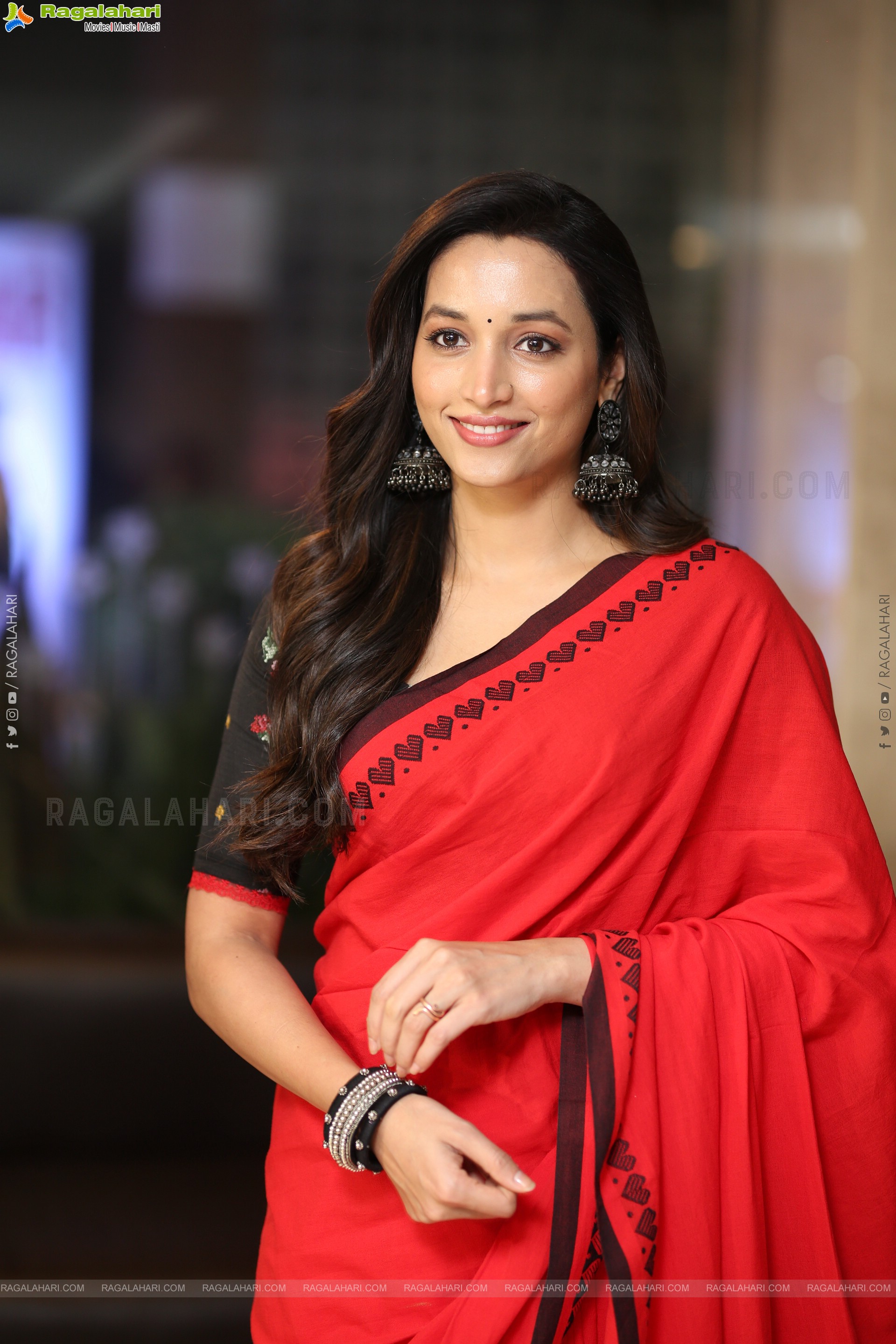 Srinidhi Shetty at HIT 3 Success Meet, HD Gallery