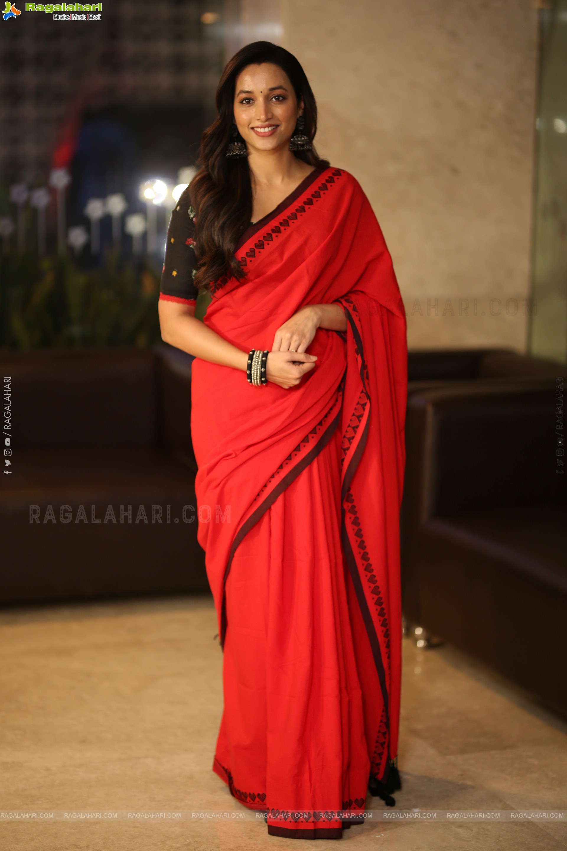Srinidhi Shetty at HIT 3 Success Meet, HD Gallery
