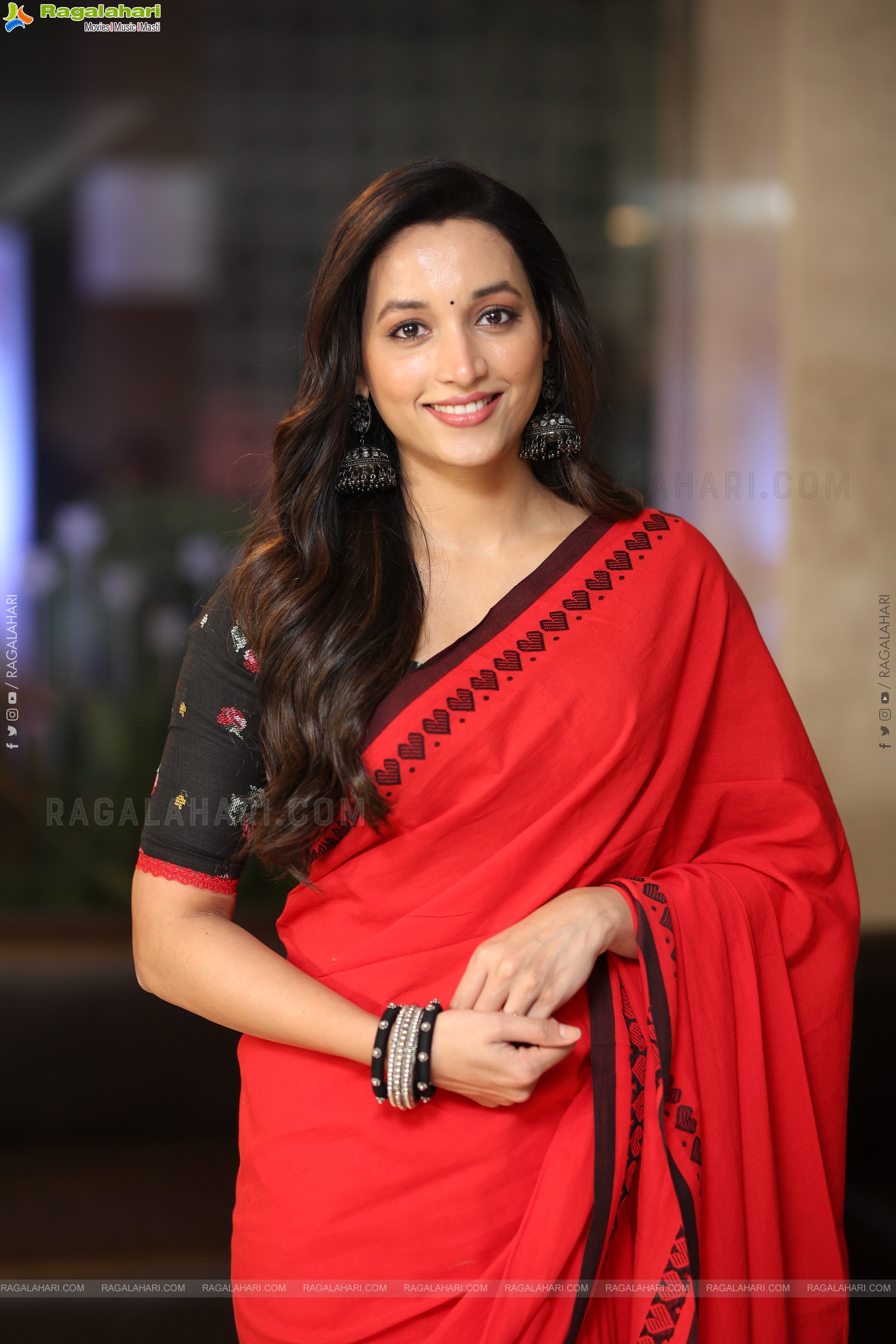 Srinidhi Shetty at HIT 3 Success Meet, HD Gallery