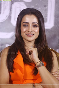 Trisha at Thuglife Movie Press Meet, HD Gallery 