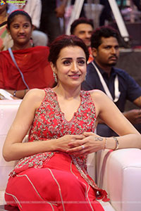 Trisha stills at Thug Life Pre Release Event, HD Gallery