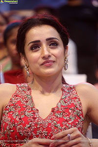 Trisha stills at Thug Life Pre Release Event, HD Gallery
