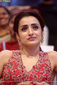Trisha stills at Thug Life Pre Release Event, HD Gallery