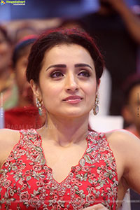 Trisha stills at Thug Life Pre Release Event, HD Gallery