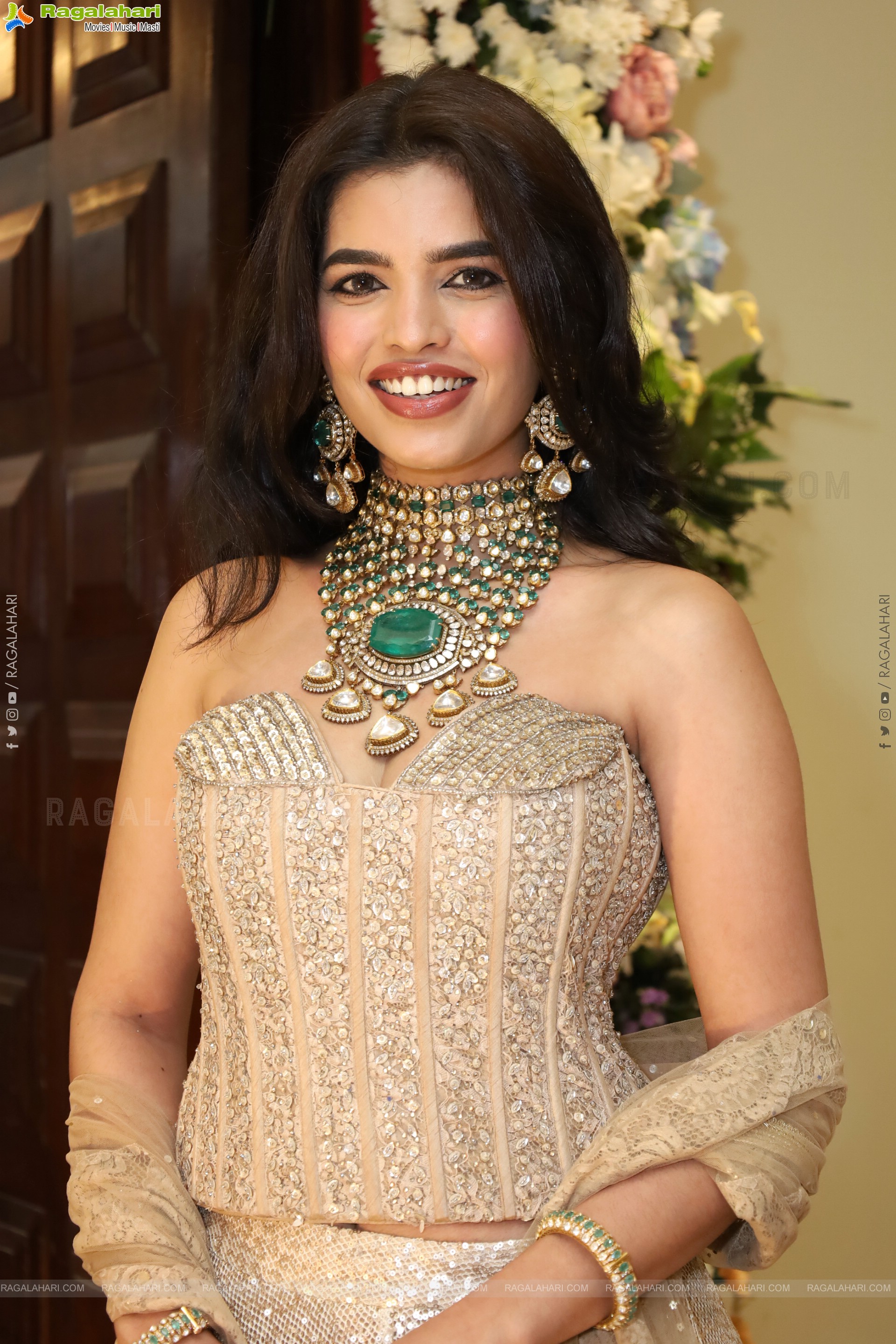 Urmila Chauhan stills in New Designer Lehenga Choli, HD Gallery