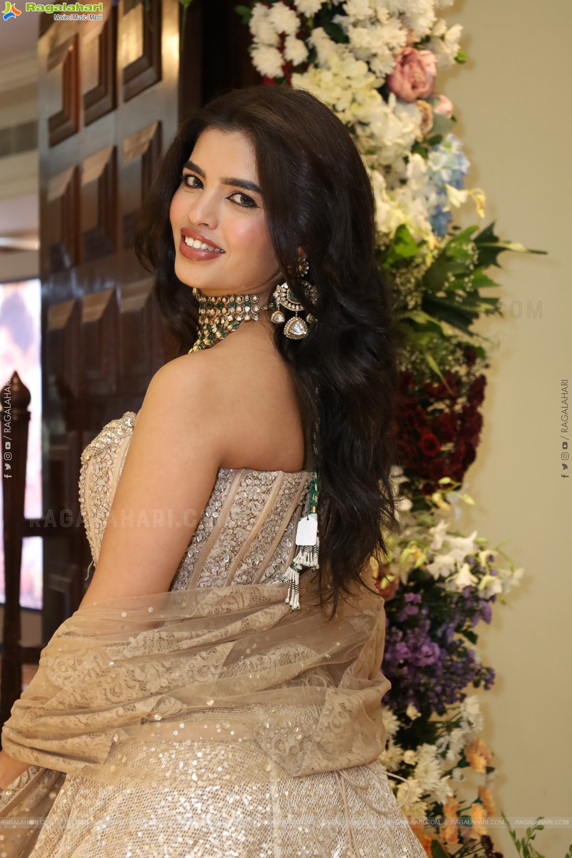 Urmila Chauhan stills in New Designer Lehenga Choli, HD Gallery