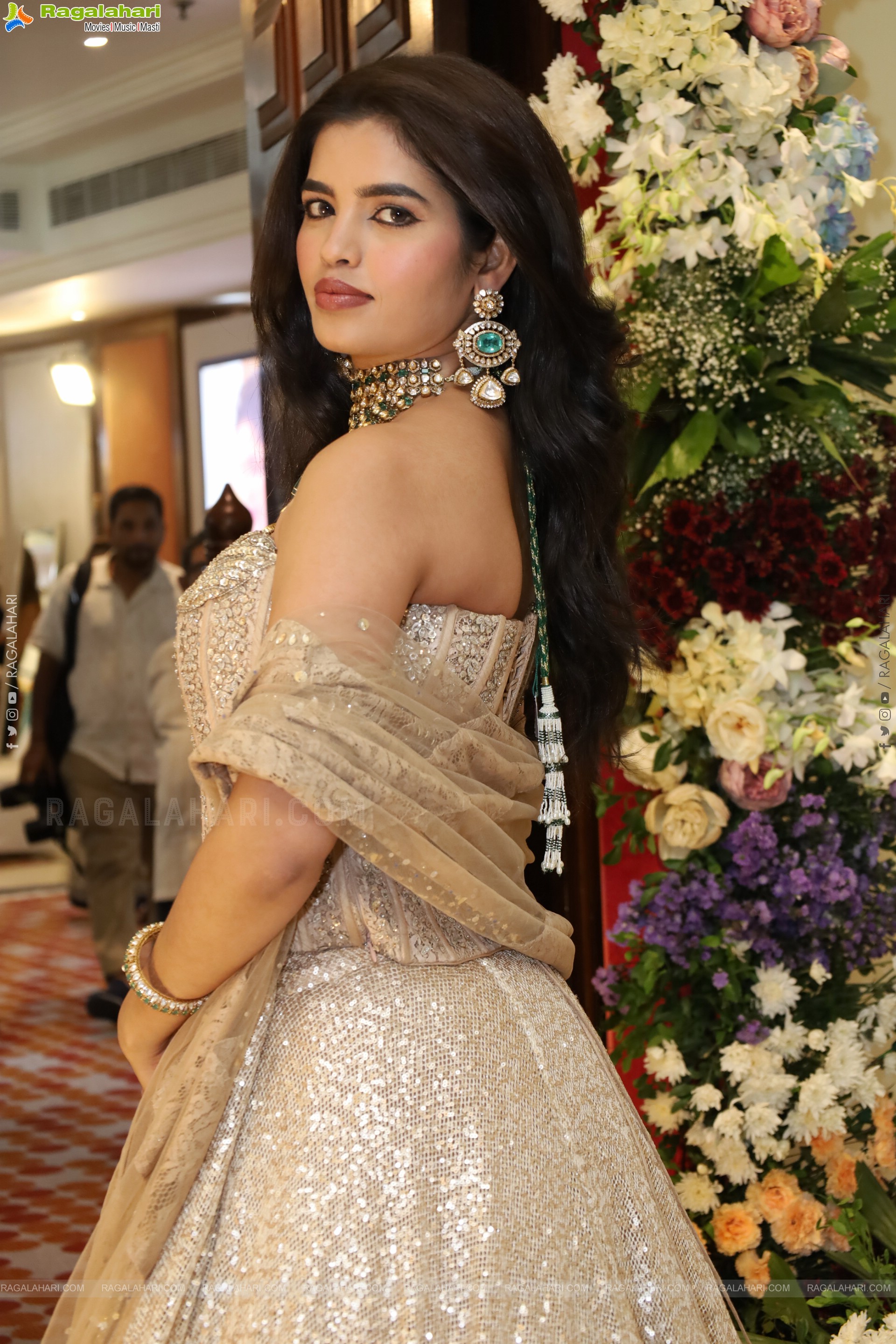 Urmila Chauhan stills in New Designer Lehenga Choli, HD Gallery