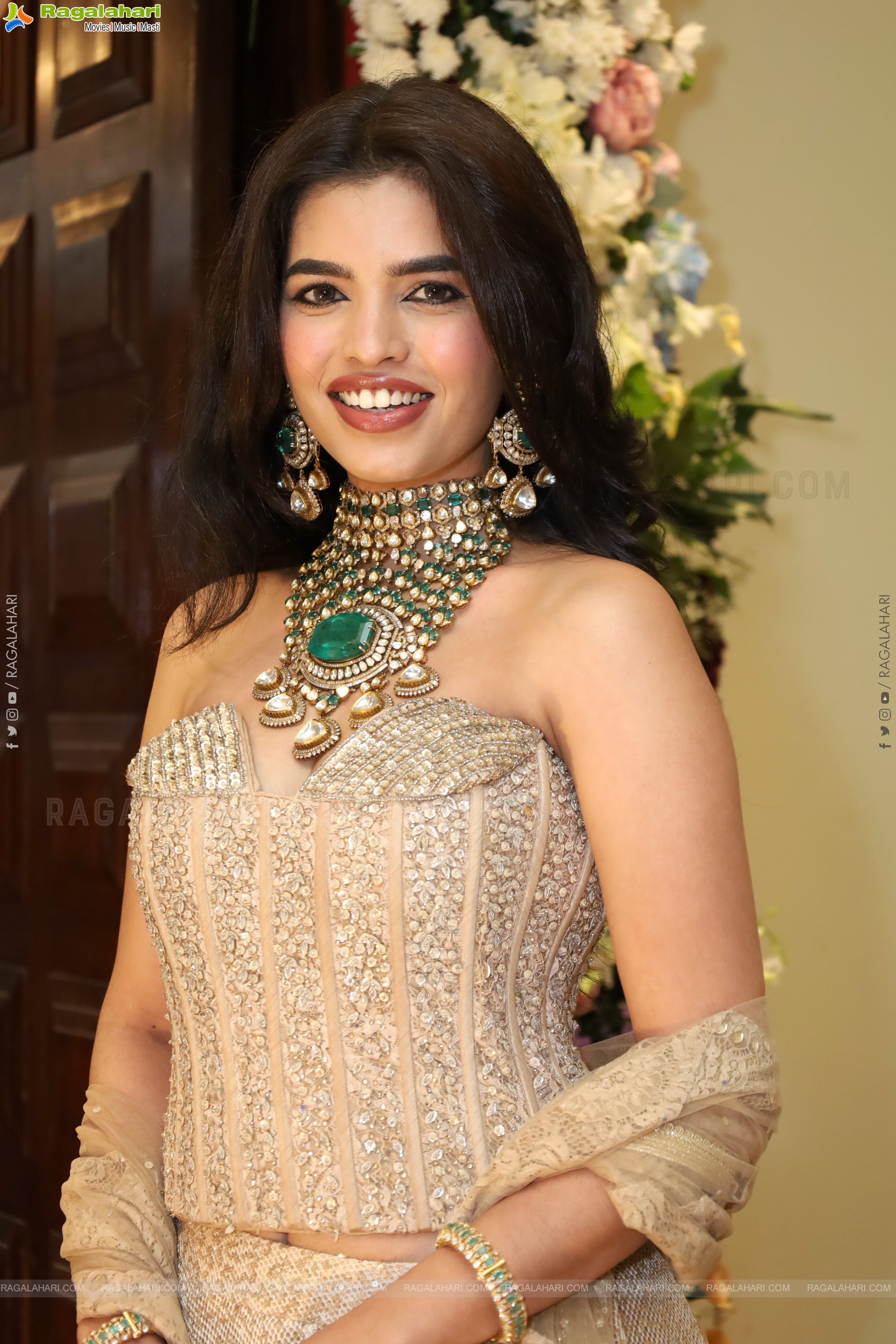 Urmila Chauhan stills in New Designer Lehenga Choli, HD Gallery
