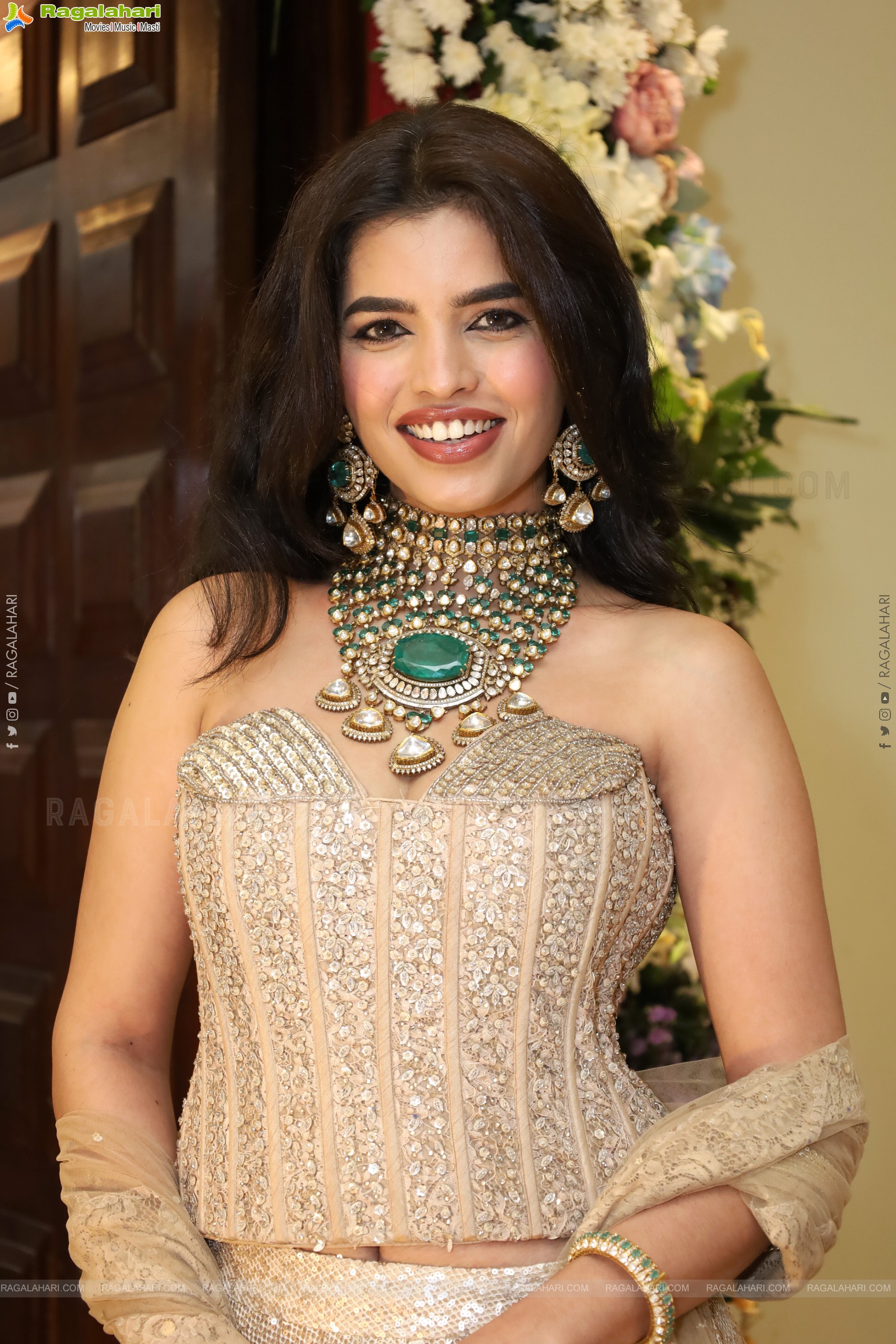 Urmila Chauhan stills in New Designer Lehenga Choli, HD Gallery