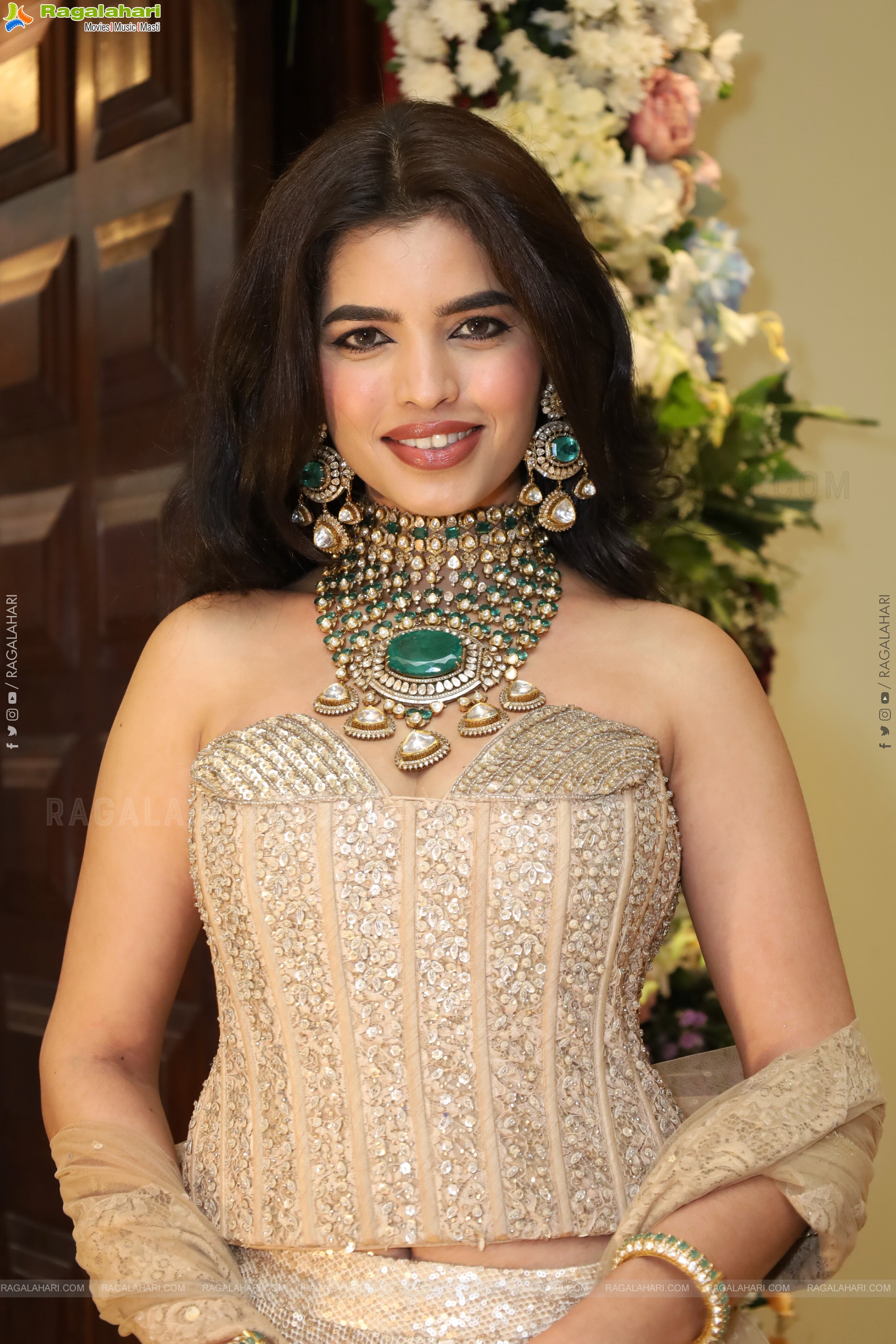 Urmila Chauhan stills in New Designer Lehenga Choli, HD Gallery
