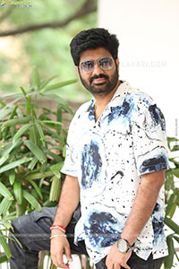 Vijay Kanakamedala at Bhairavam Interview, HD Gallery