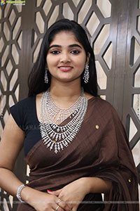 Gayathri Kothapalli stills in Traditional Saree