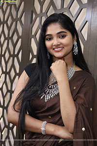 Gayathri Kothapalli stills in Traditional Saree
