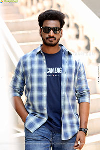 Pavan Kalyan at Purushaha Movie Interview