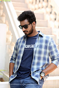 Pavan Kalyan at Purushaha Movie Interview