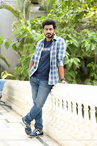Pavan Kalyan at Purushaha Movie Interview