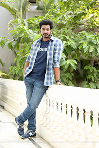 Pavan Kalyan at Purushaha Movie Interview