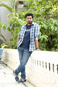 Pavan Kalyan at Purushaha Movie Interview