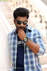 Pavan Kalyan at Purushaha Movie Interview
