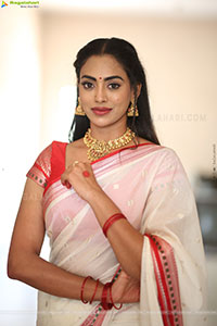 Kamakshi Bhaskarla at Agadha Teaser Launch Event, HD Gallery