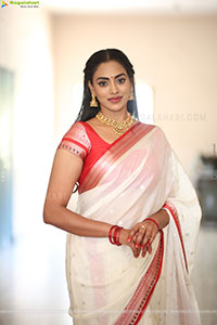 Kamakshi Bhaskarla at Agadha Teaser Launch Event, HD Gallery