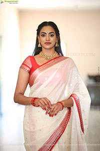 Kamakshi Bhaskarla at Agadha Teaser Launch Event, HD Gallery