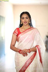 Kamakshi Bhaskarla at Agadha Teaser Launch Event, HD Gallery